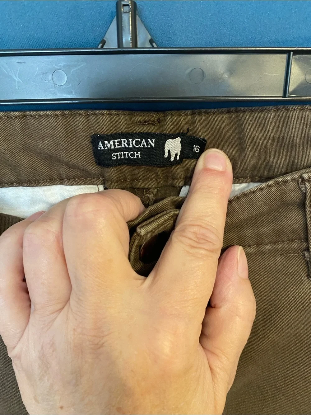 Kids Cargo Casual Pants in Brown